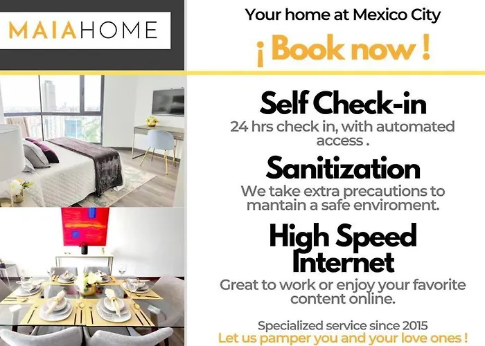 Kahlo Maiahome- Beautiful Steps From Condesa - 4 Beds - Parking *